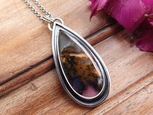 Load image into Gallery viewer, Amethyst Sage Agate Pendant