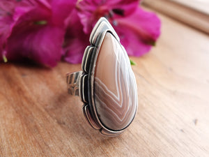 Botswana Agate Ring or Pendant (Choose Your Size)