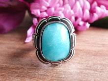 Load image into Gallery viewer, Rose Cut Amazonite Ring or Pendant (Choose Your Size)