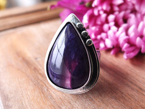 Charoite Ring or Pendant (Choose Your Size)