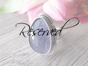 RESERVED: Iolite Sunstone Ring or Pendant (Choose Your Size)