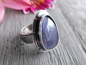 RESERVED: Iolite Sunstone Ring or Pendant (Choose Your Size)