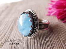 Load image into Gallery viewer, Aquamarine Ring or Pendant (Choose Your Size)