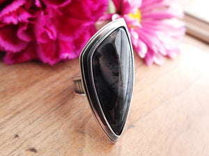 RESERVED: Dendritic Agate Ring (Choose Your Size)