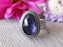 Load image into Gallery viewer, Rose Cut Iolite Ring or Pendant (Choose Your Size)