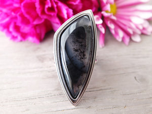 RESERVED: Dendritic Agate Ring (Choose Your Size)