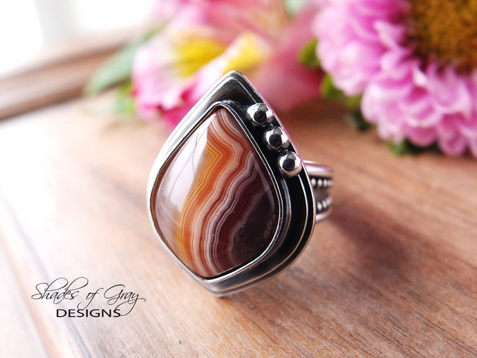 Agua Nueva Agate Ring or Pendant (Choose Your Size)