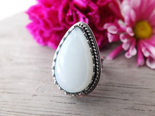 Load image into Gallery viewer, White Moonstone Ring or Pendant (Choose Your Size)