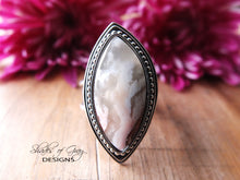 Load image into Gallery viewer, Feather Ridge Plume Agate Ring or Pendant (Choose Your Size)
