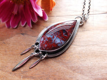 Load image into Gallery viewer, Bloody Basin Agate Pendant