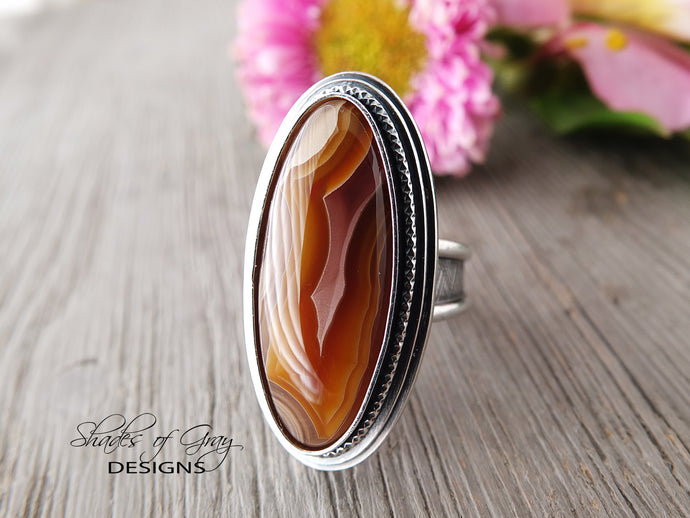 Agua Nueva Agate Ring or Pendant (Choose Your Size)