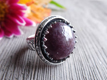 Load image into Gallery viewer, Lepidolite Ring or Pendant (Choose Your Size)
