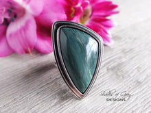 Load image into Gallery viewer, Gary Green Petrified Wood Ring or Pendant (Choose Your Size)
