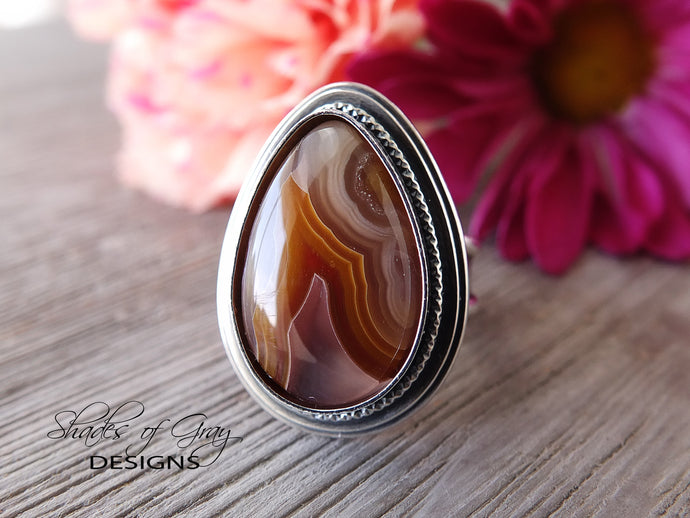 Agua Nueva Agate Ring or Pendant (Choose Your Size)