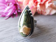 Load image into Gallery viewer, Rainforest Jasper Ring or Pendant (Choose Your Size)