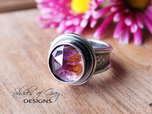 Load image into Gallery viewer, Rose Cut Super 7 Quartz Ring or Pendant (Choose Your Size)