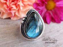 Load image into Gallery viewer, Labradorite Ring or Pendant (Choose Your Size)
