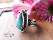 Load image into Gallery viewer, Sierra Nevada Turquoise Ring or Pendant (Choose Your Size)