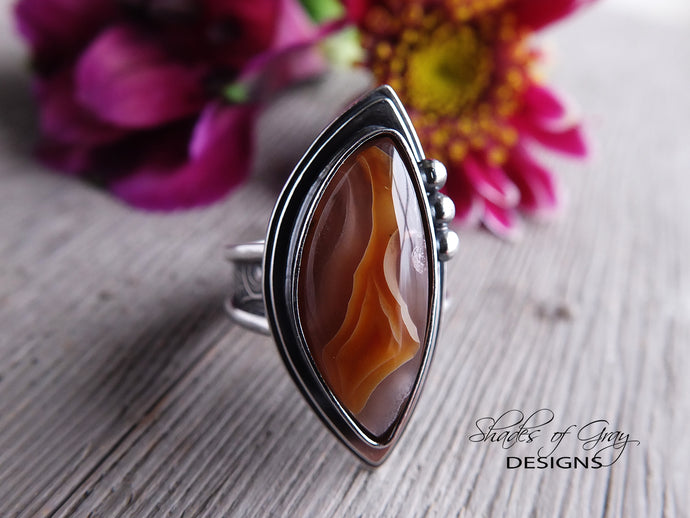 Agua Nueva Agate Ring or Pendant (Choose Your Size)