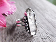 Load image into Gallery viewer, Tourmalated Quartz Ring or Pendant (Choose Your Size)