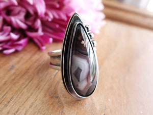 Purple Passion Agate Ring or Pendant (Choose Your Size)