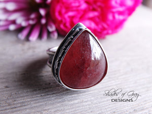 Strawberry Quartz Ring or Pendant (Choose Your Size)