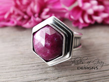 Load image into Gallery viewer, Hexagonal Ruby Ring or Pendant (Choose Your Size)