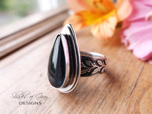 Load image into Gallery viewer, Dark Blue Tourmaline Ring or Pendant (Choose Your Size)