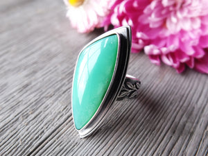 RESERVED: Chrysoprase Ring or Pendant (Choose Your Size)