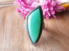 Load image into Gallery viewer, RESERVED: Chrysoprase Ring or Pendant (Choose Your Size)