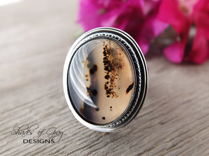 Montana Agate Ring or Pendant (Choose Your Size)