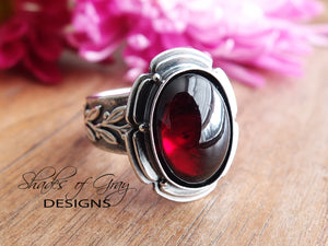 RESERVED: Garnet Ring or Pendant (Choose Your Size)