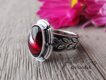 Load image into Gallery viewer, RESERVED: Garnet Ring or Pendant (Choose Your Size)