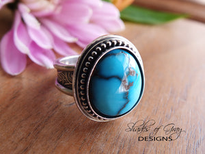 Egyptian Turquoise Ring or Pendant (Choose Your Size)