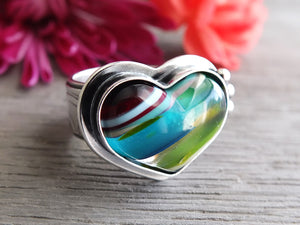 Surfite Heart Ring or Pendant (Choose Your Size)