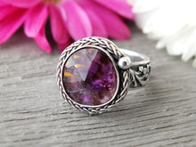 Load image into Gallery viewer, Rose Cut Super 7 Quartz Ring or Pendant (Choose Your Size)