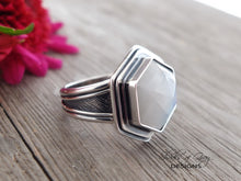 Load image into Gallery viewer, Rainbow Moonstone Ring or Pendant (Choose Your Size)