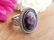 Load image into Gallery viewer, Charoite Ring or Pendant (Choose Your Size)