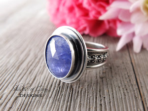 RESERVED: Rose Cut Tanzanite Ring or Pendant (Choose Your Size)