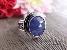 Load image into Gallery viewer, RESERVED: Rose Cut Tanzanite Ring or Pendant (Choose Your Size)