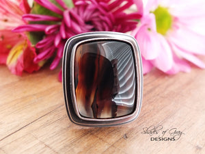 Montana Agate Ring or Pendant (Choose Your Size)