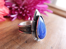 Load image into Gallery viewer, Lapis Lazuli Ring or Pendant (Choose Your Size)