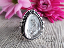 Load image into Gallery viewer, Tourmalinated Quartz Ring or Pendant (Choose Your Size)