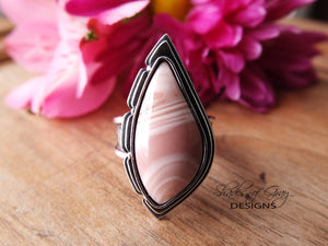 Australian Pink Opal Ring or Pendant (Choose Your Size)