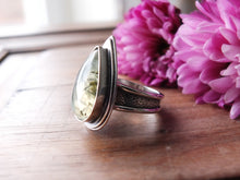 Load image into Gallery viewer, RESERVED: Prehnite Ring or Pendant (Choose Your Size)