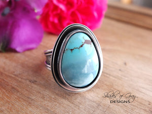 Golden Hills Turquoise Ring or Pendant (Choose Your Size)
