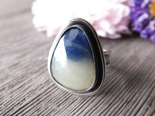 Load image into Gallery viewer, Rose Cut Bi-color Sapphire Ring or Pendant (Choose Your Size)