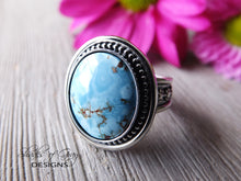 Load image into Gallery viewer, Golden Hills Turquoise Ring or Pendant (Choose Your Size)