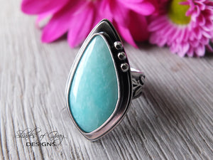 Amazonite Ring or Pendant (Choose Your Size)