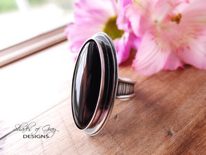 Mahogany Obsidian Ring or Pendant (Choose Your Size)